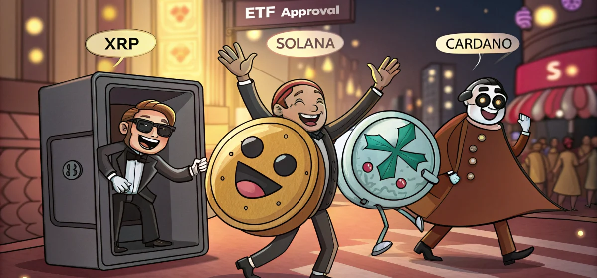 SEC одобрила ETF Grayscale с XRP, Solana и Cardano; Deutsche Bank запускает криптокастоди