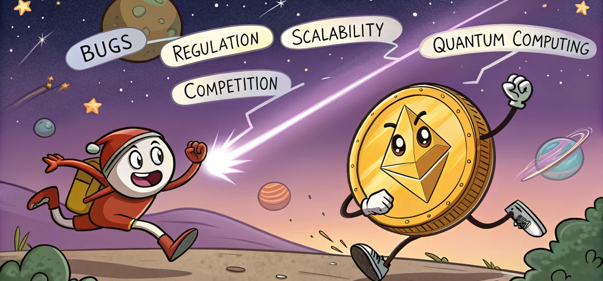 Основные риски для Ethereum в 2025 году.