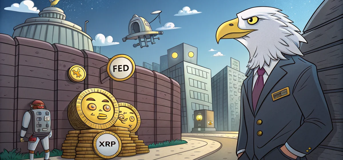 ФРС завершает надзор за криптобанками и институциональные инвестиции в XRP и ETF BlackRock