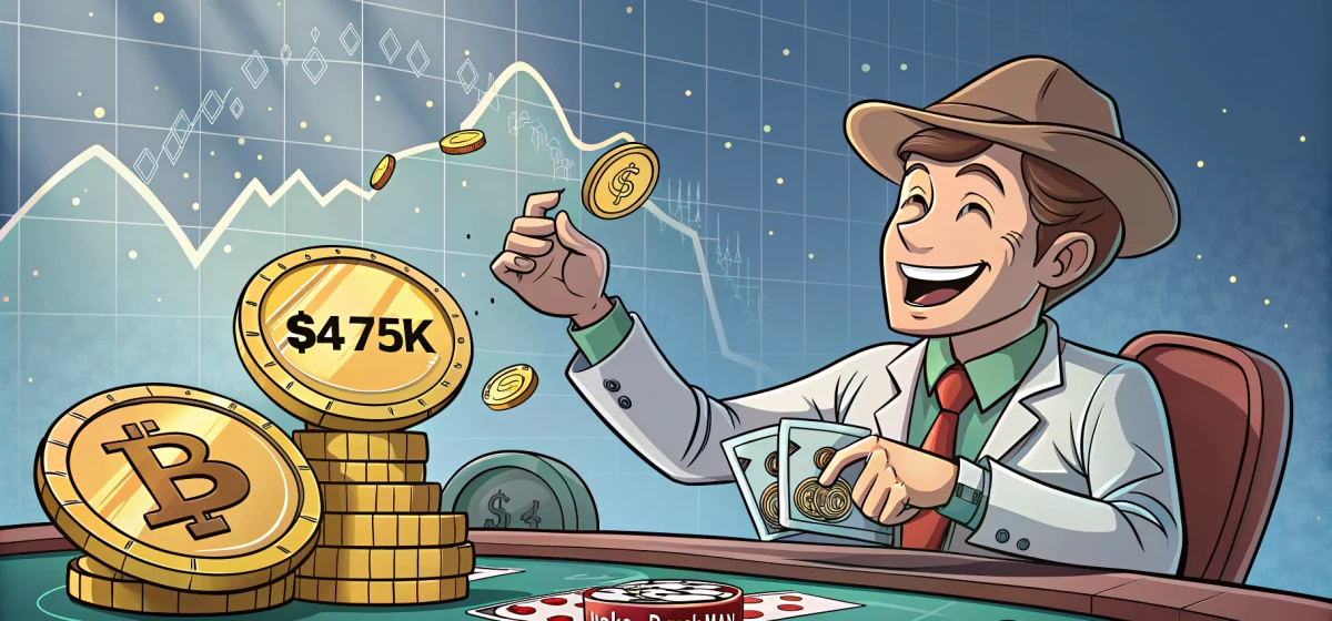 Ставка Джейка Брукмана $475K на биткоин и прогноз будущего крипторынка.