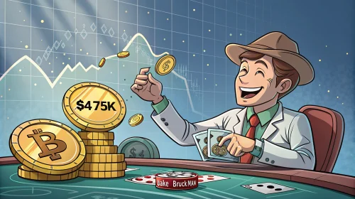 Ставка Джейка Брукмана $475K на биткоин и прогноз будущего крипторынка.