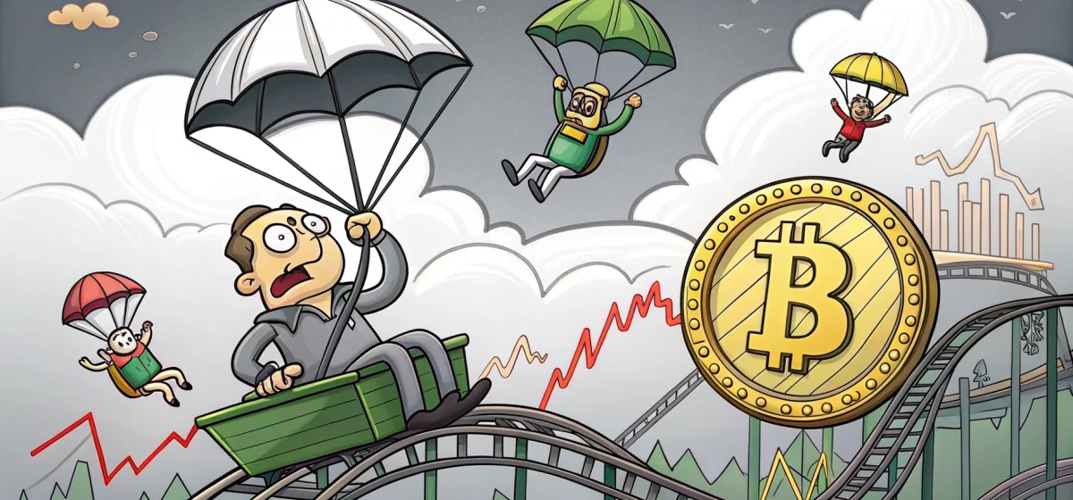 Падение акций Nvidia после отчёта и его влияние на курс биткоина и криптовалют.