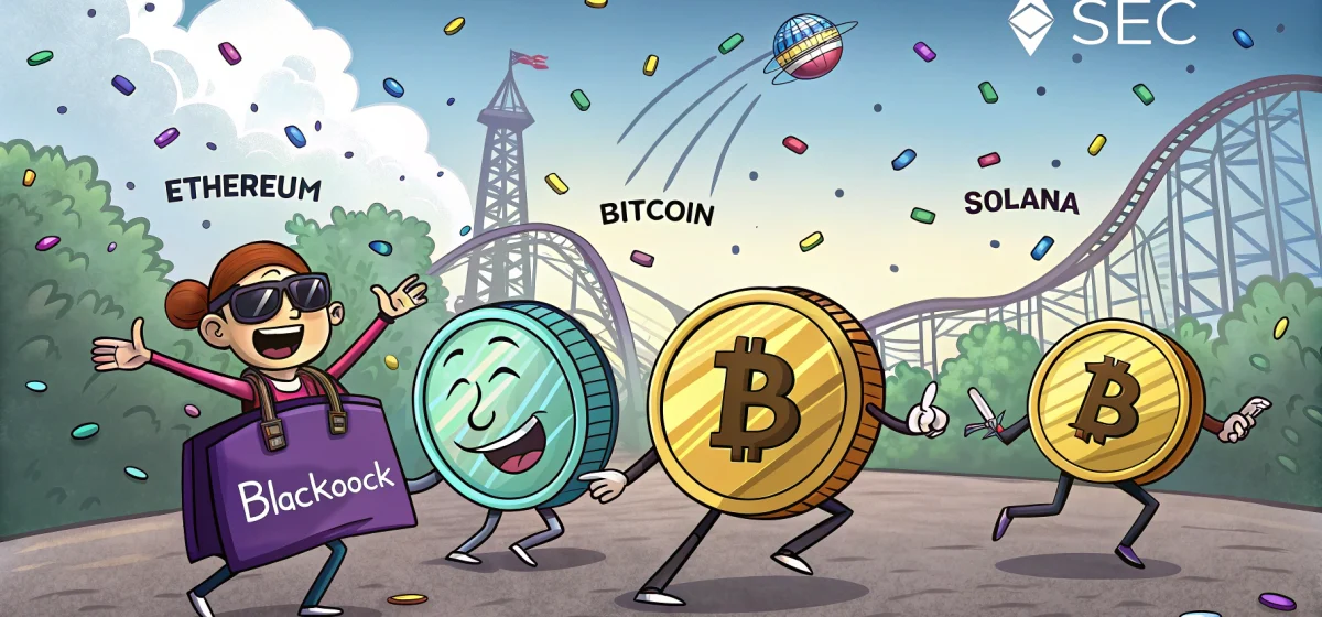 SEC меняет правила для альткойнов и разрешает ETF на них и Bitcoin Yield от BlackRock