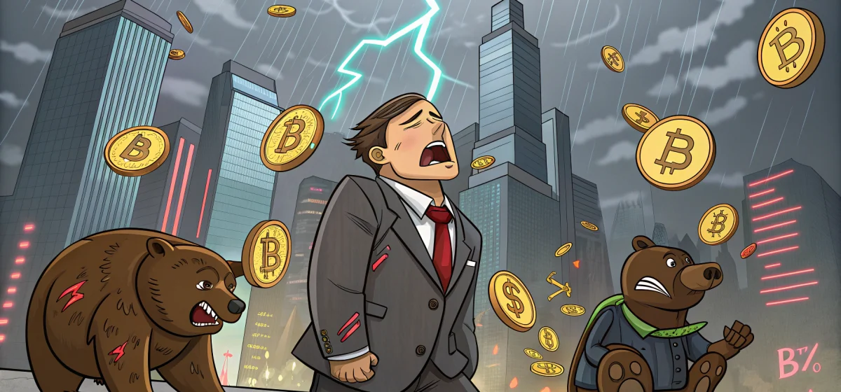 Начало медвежьего тренда на крипторынке: признаки и факторы падения