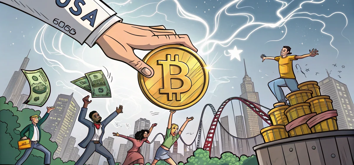 Арест $15 млрд в биткоинах правительством США и последствия для рынка.