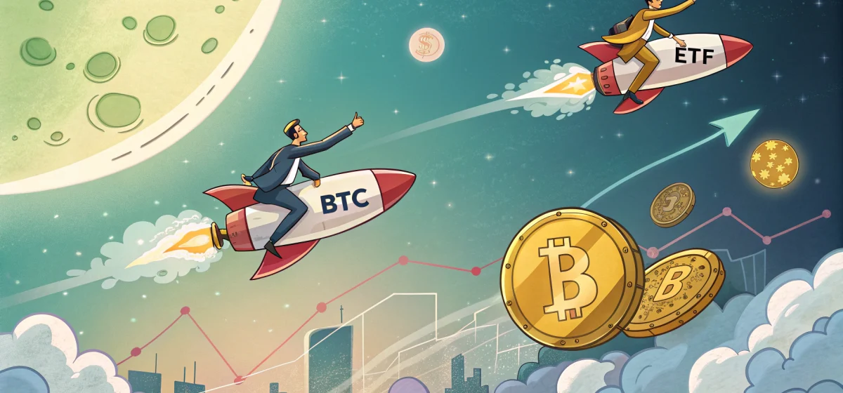 Одобрение BTC-ETF и его влияние на стратегии институциональных инвесторов. Одобрение BTC-ETF и его влияние на стратегии институциональных инвесторов.