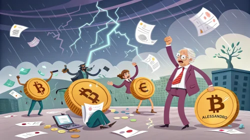 Угроза краха крипторынка: прогнозы инвесторов и предупреждение Алессандро