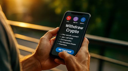 Вывод средств через криптовалюту в мобильном приложении Вывод средств через криптовалюту в мобильном приложении