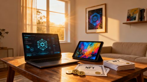 🎨 Цифровое искусство и авторское право в блокчейне